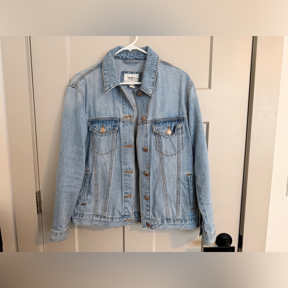 Forever 21 Light Blue Denim Jacket
